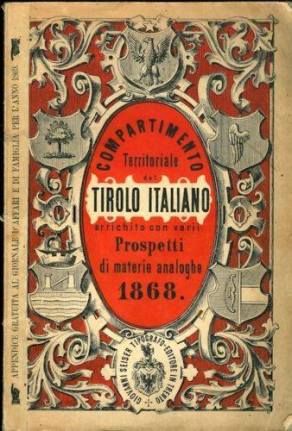 Compartimento Territoriale Tirolo Italiano 1868