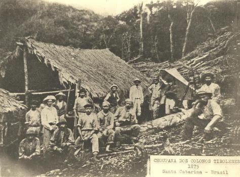 Choupana dos Colonos Tiroleses - 1875