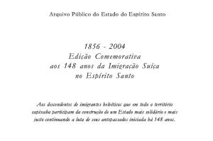 Dedicatória presente na tradução do diário de Tschuri. 