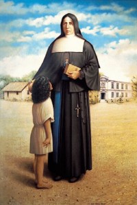 Santa Paulina do Coração Agonizante de Jesus, nascida Amabile Lucia Visintainer em 16/12/1865, em Vigolo Vattaro - Tirol, Áustria.