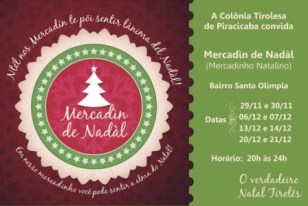 Mercadin de Nadal Piracicaba