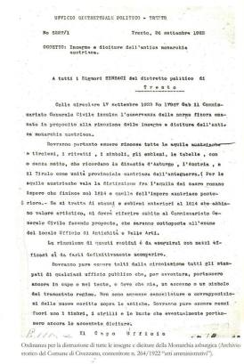 decreto proibindo simbolos tiroleses 1923